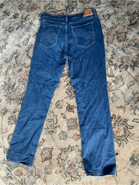 Levi's Denim - Levi's 724 High Rise Straight Jeans - Blue Denim 31W/30L